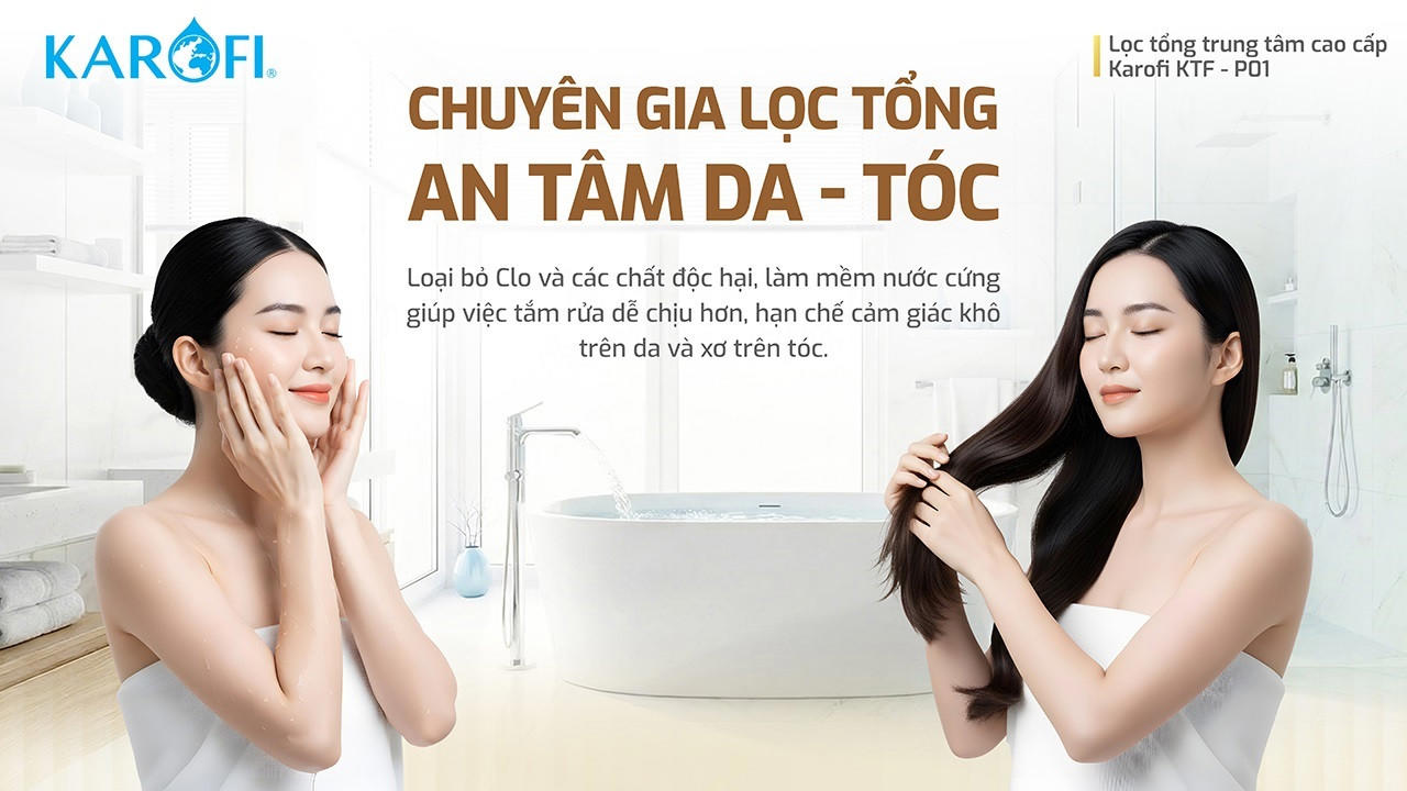Lọc tổng trung tâm cao cấp Karofi KTF-P01